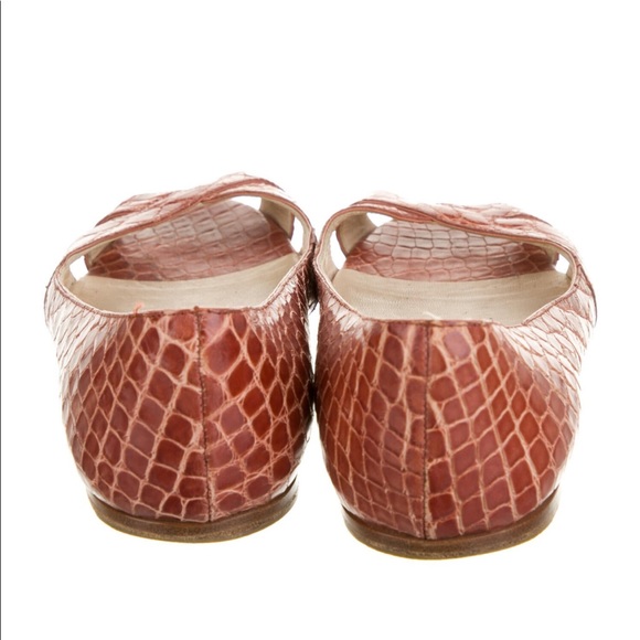 Prada Crocodile Flats - Picture 3 of 4